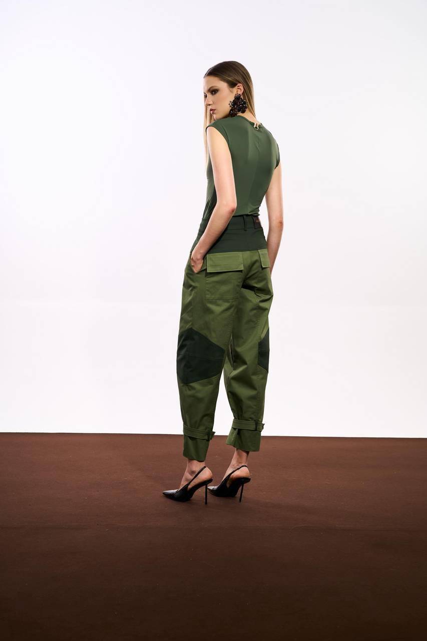 Blusa Básica De Malha - Verde Militar BLU0116VDMT