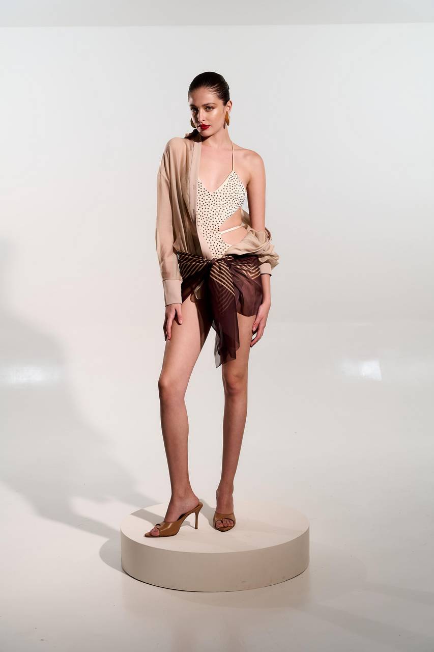 Maiô Com Transfer - Off White MAI0030OFF