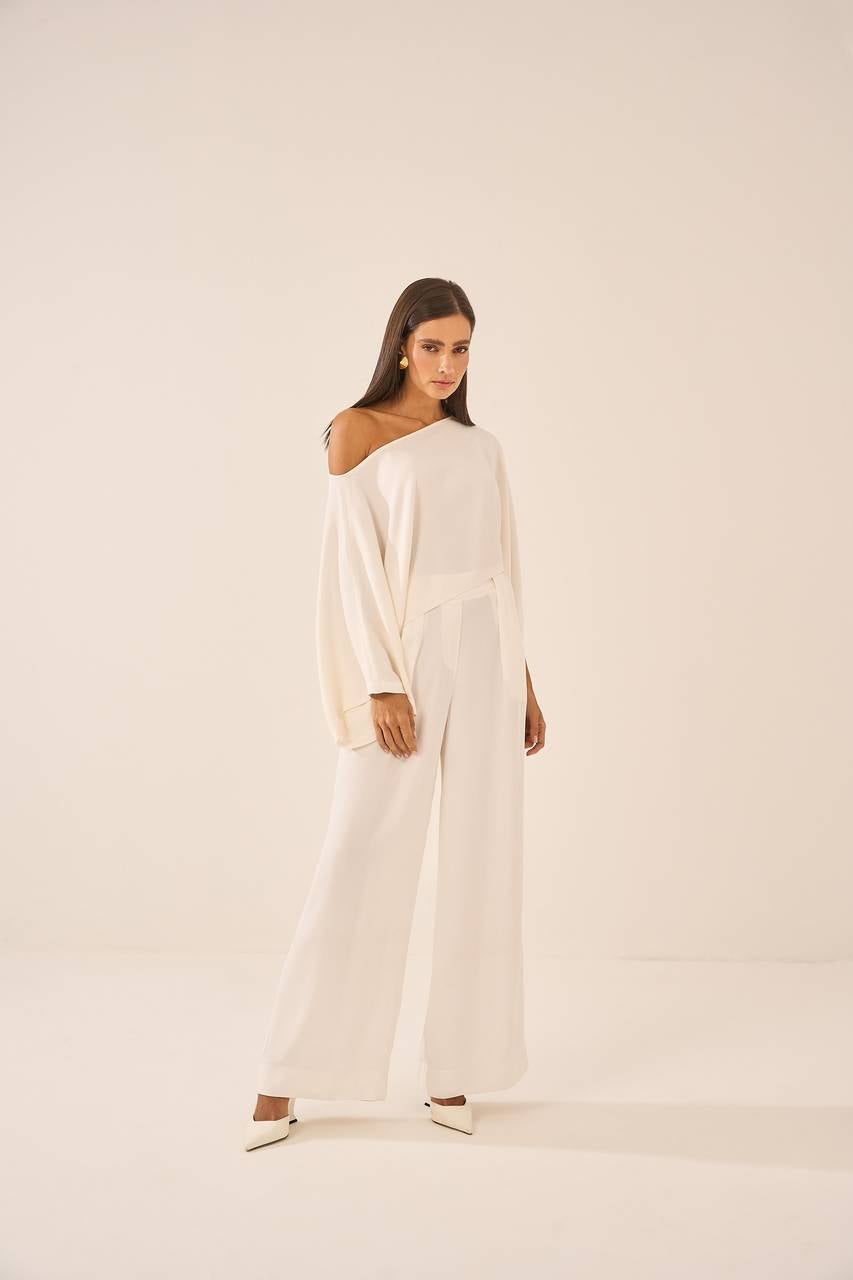 Blusa Ampla Solta - Off White BLU0012OFF
