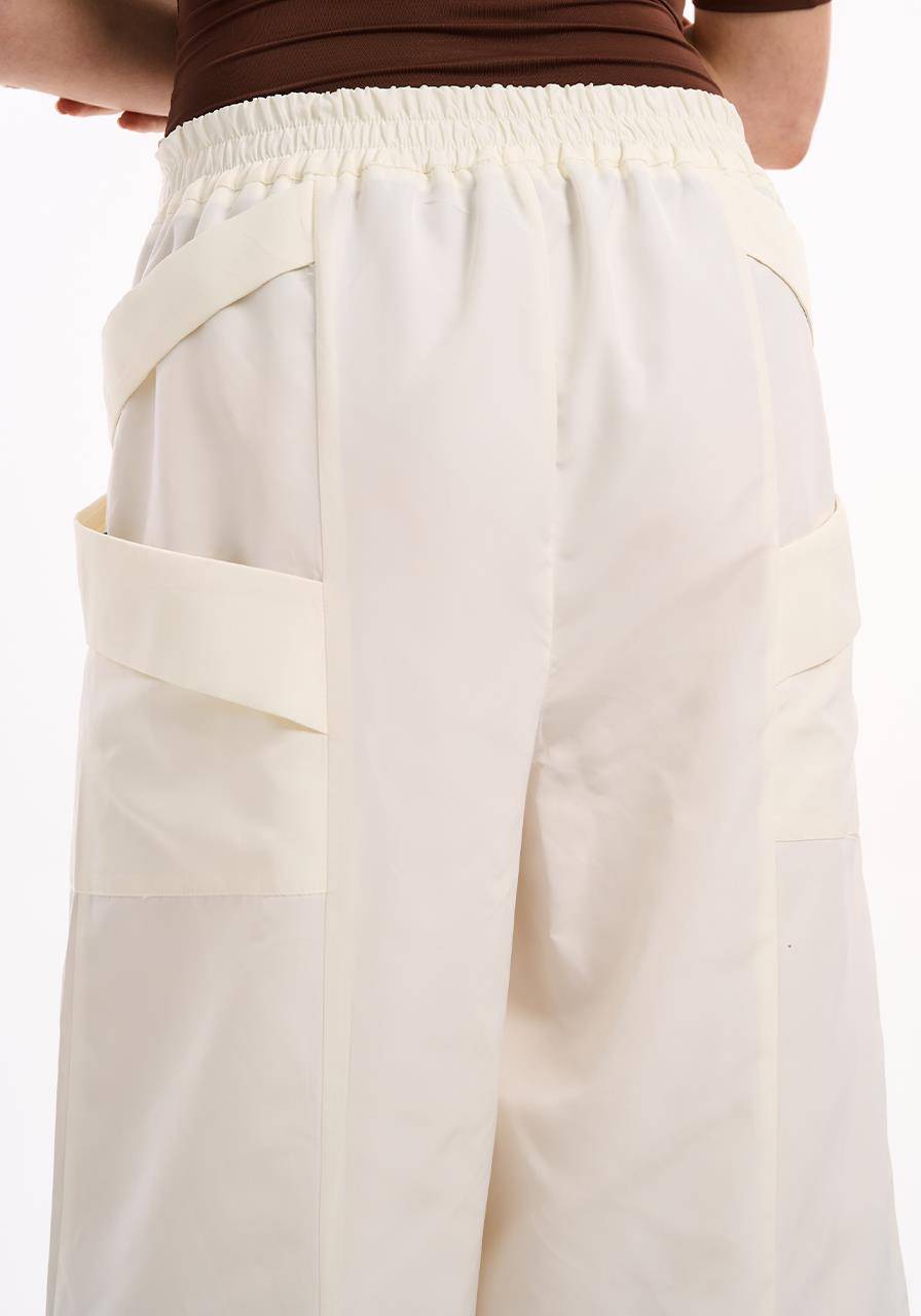 Calça Slouchy Memory - Off White CAL2113OFF