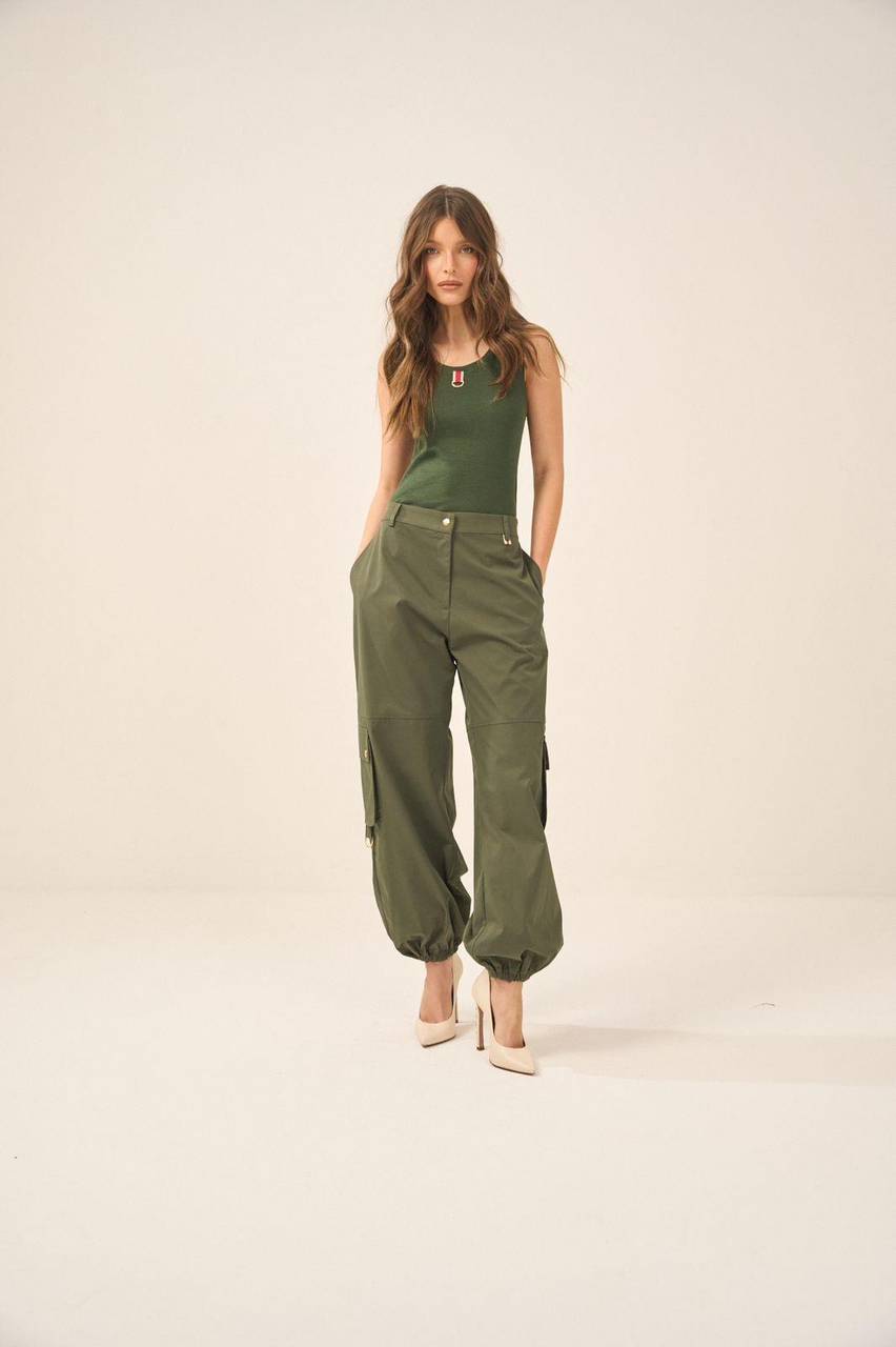 Camiseta Ribana - Verde Militar BLU0008VDMT