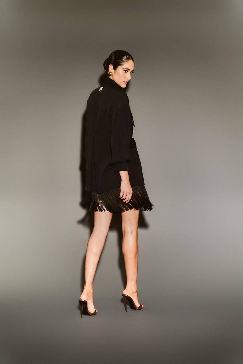 Camisa Alfaiataria Leve Pala - Preto CAM0033PTO