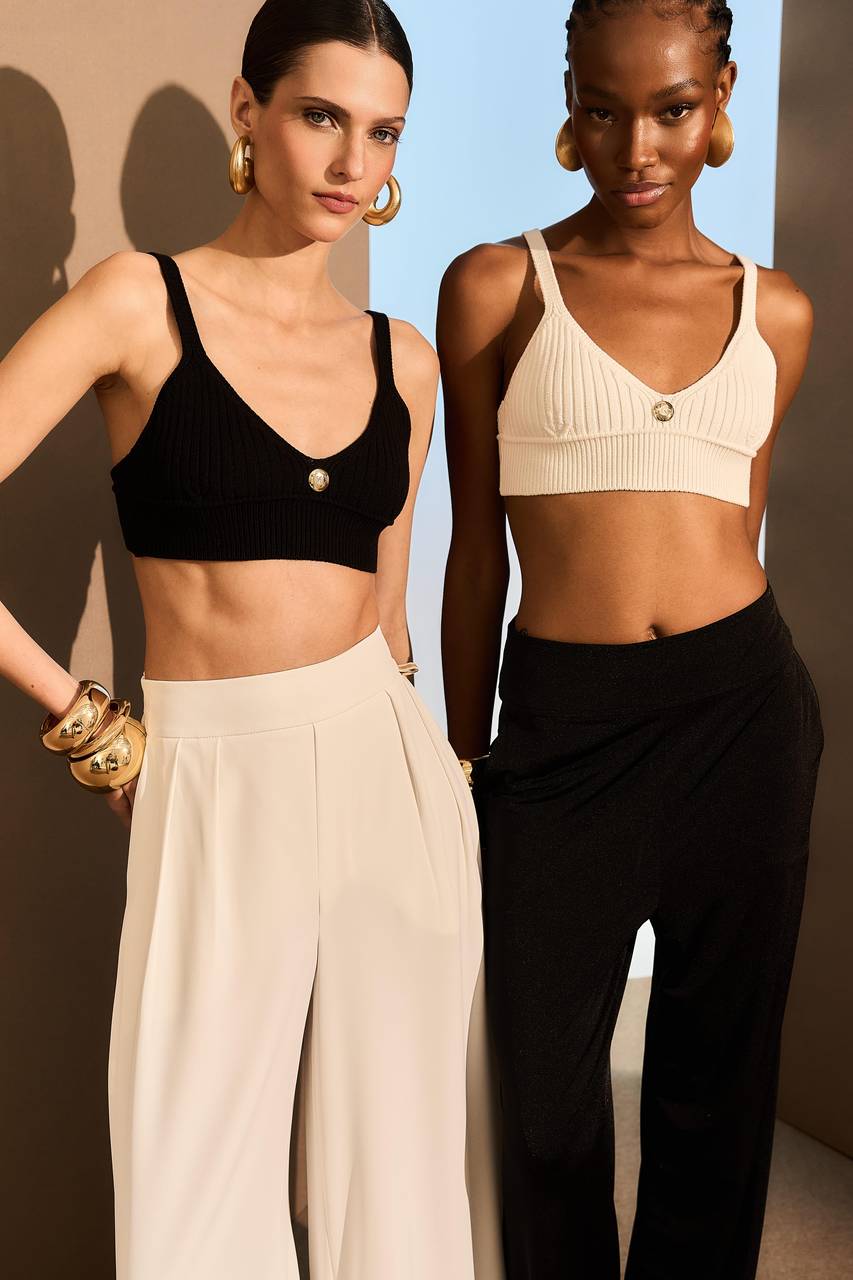 Top Tricô - Off White TOP0027OFF