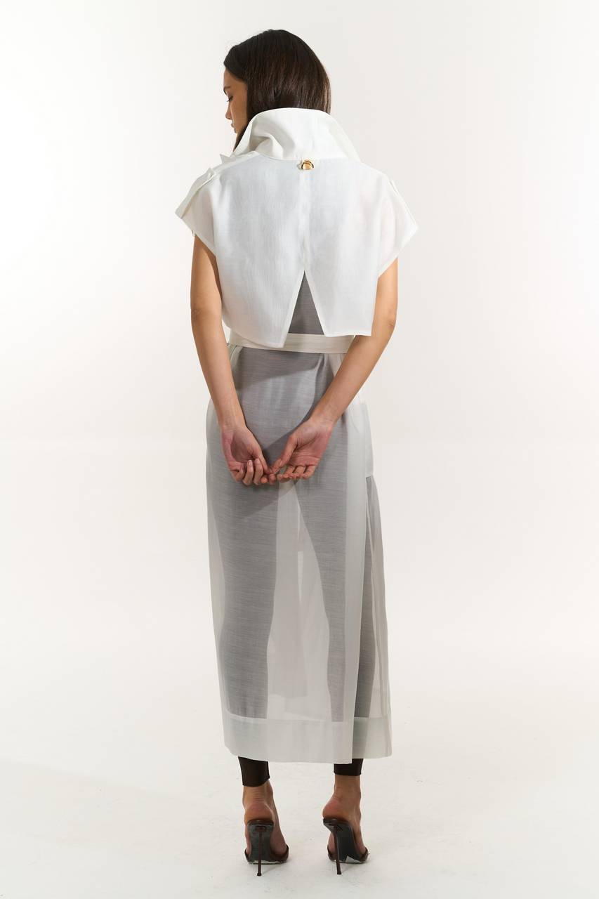 Casaco Trench Coat - Off White CAS0021OFF