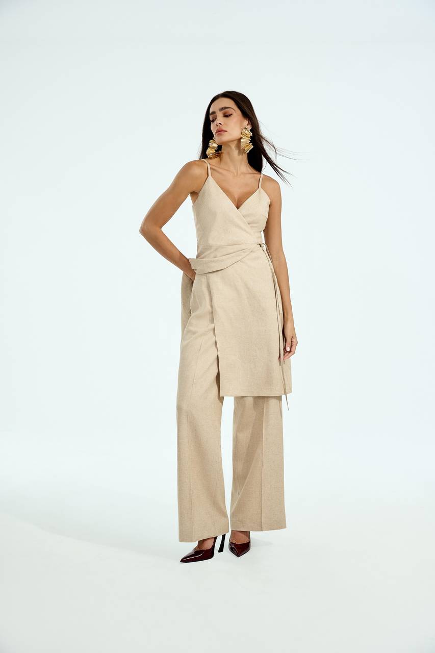 Calça Linho - Natural CAL0038