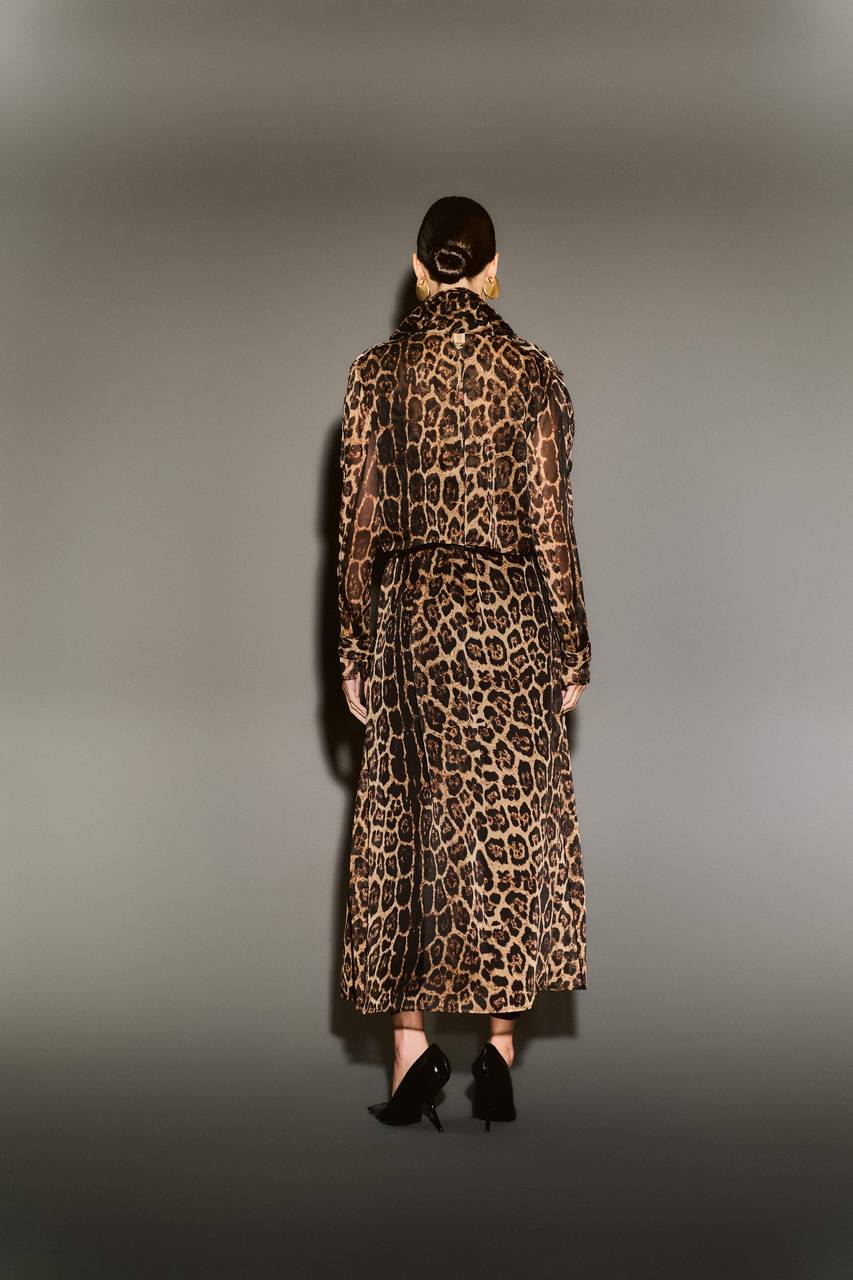 Casaco Trenchcoat - Animal Print Onça CAS0010ANI