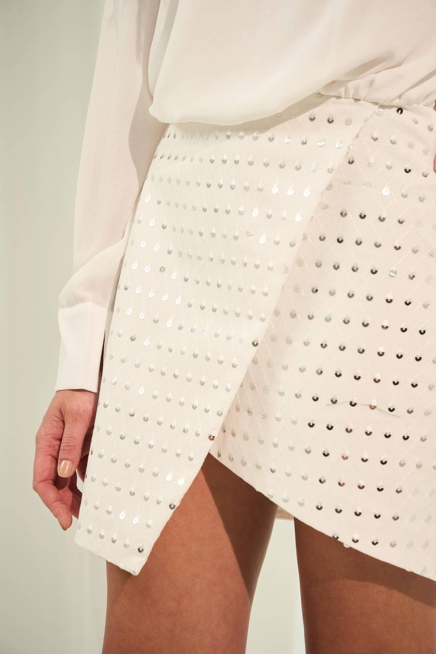 Vestido Trespasse Paete - Off White VES2006OFF