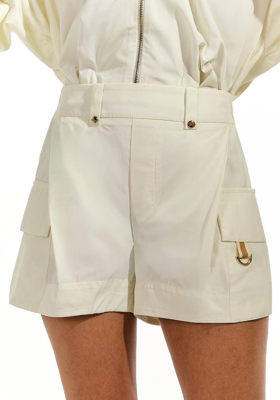 Short Bolso Lateral - Off White SHO0026OFF