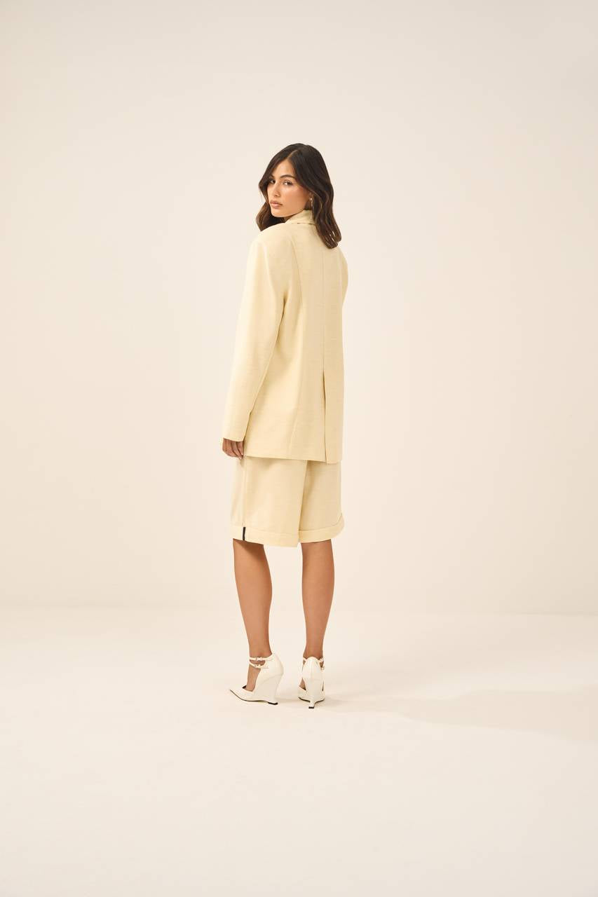 Blazer Alfaiataria Visco - Manteiga BLZ0007MAN