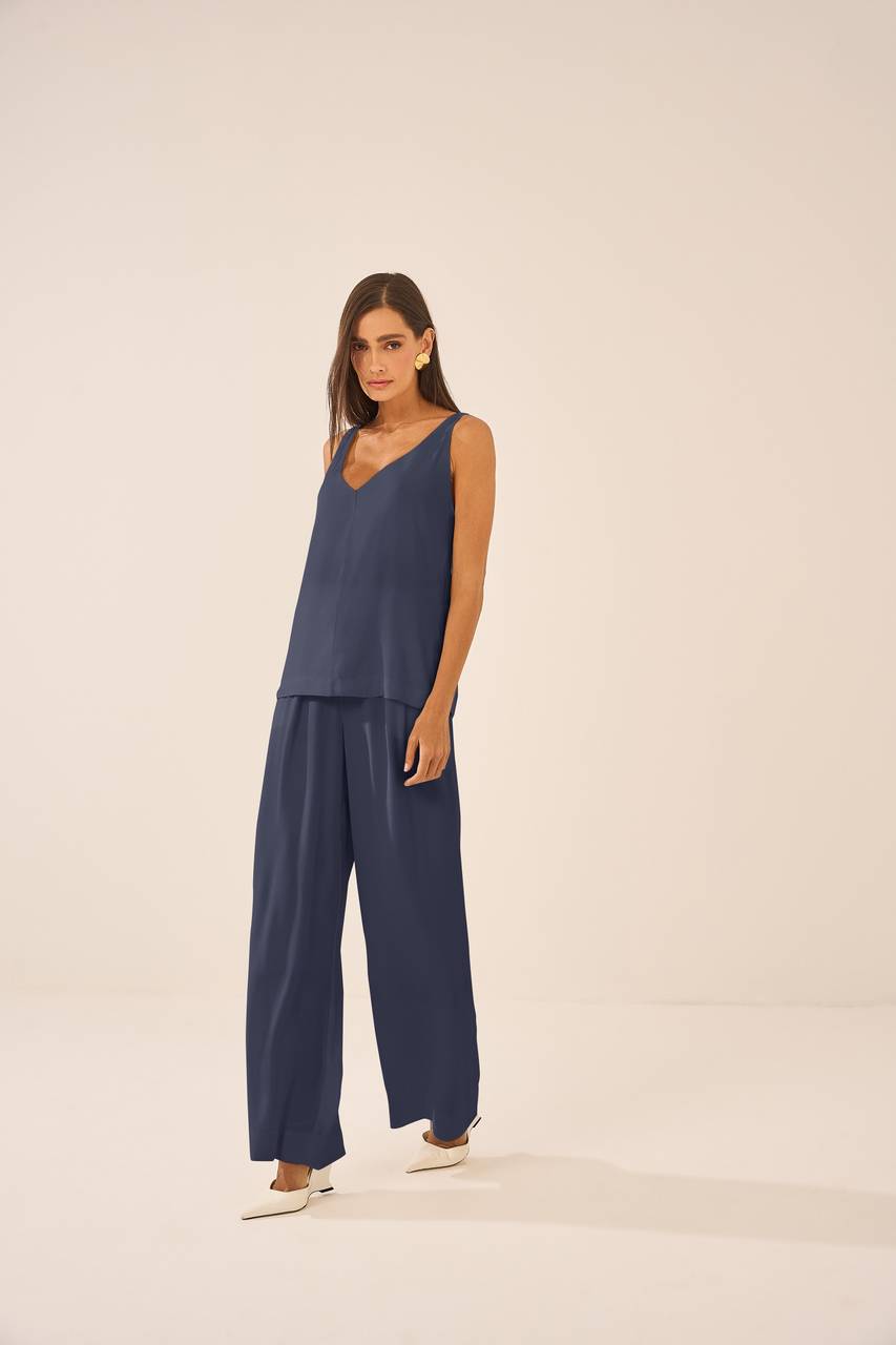 Calça Alfaiataria - Marinho CAL0029MAR