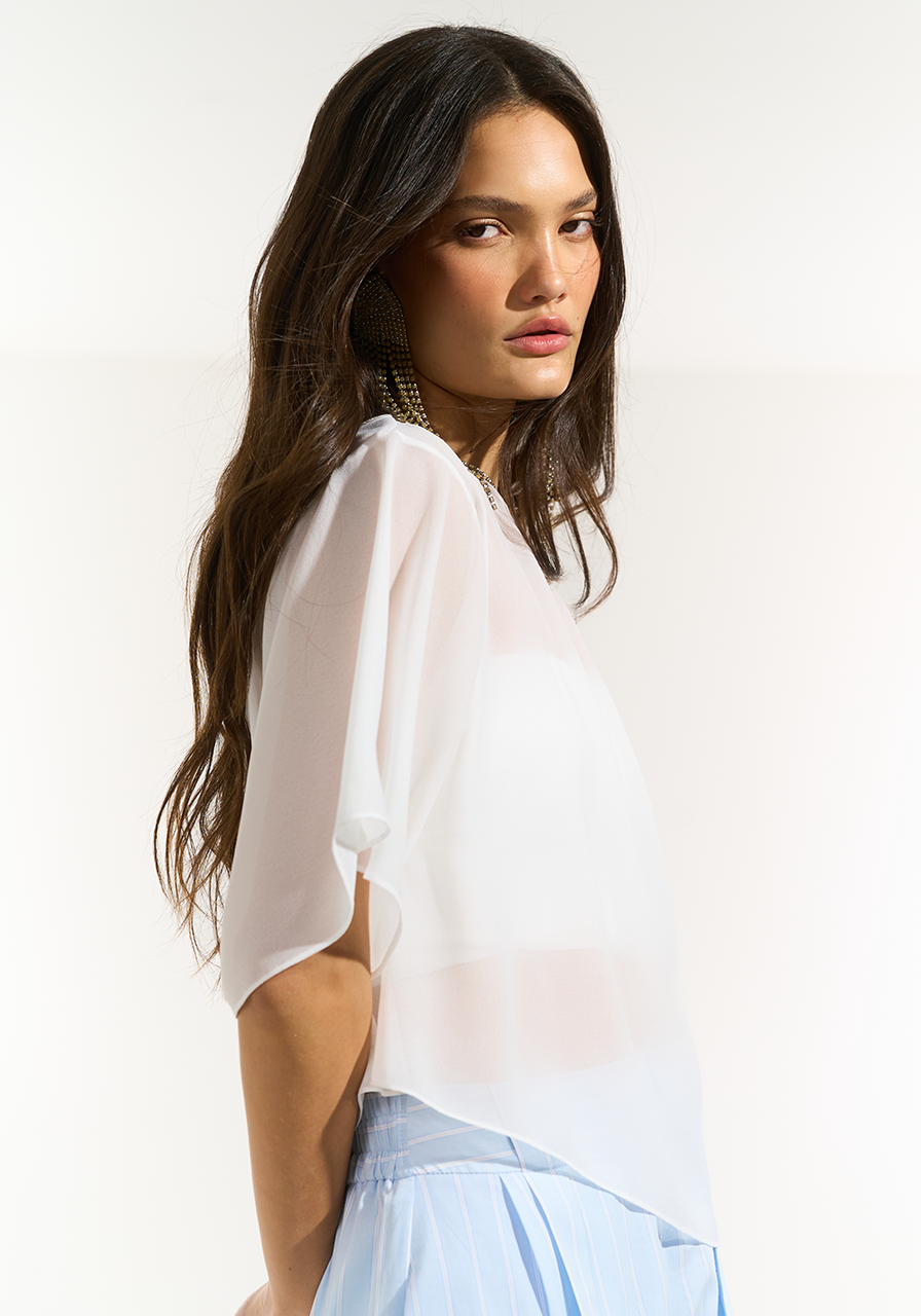 Blusa Over - Off White BLU0145OFF