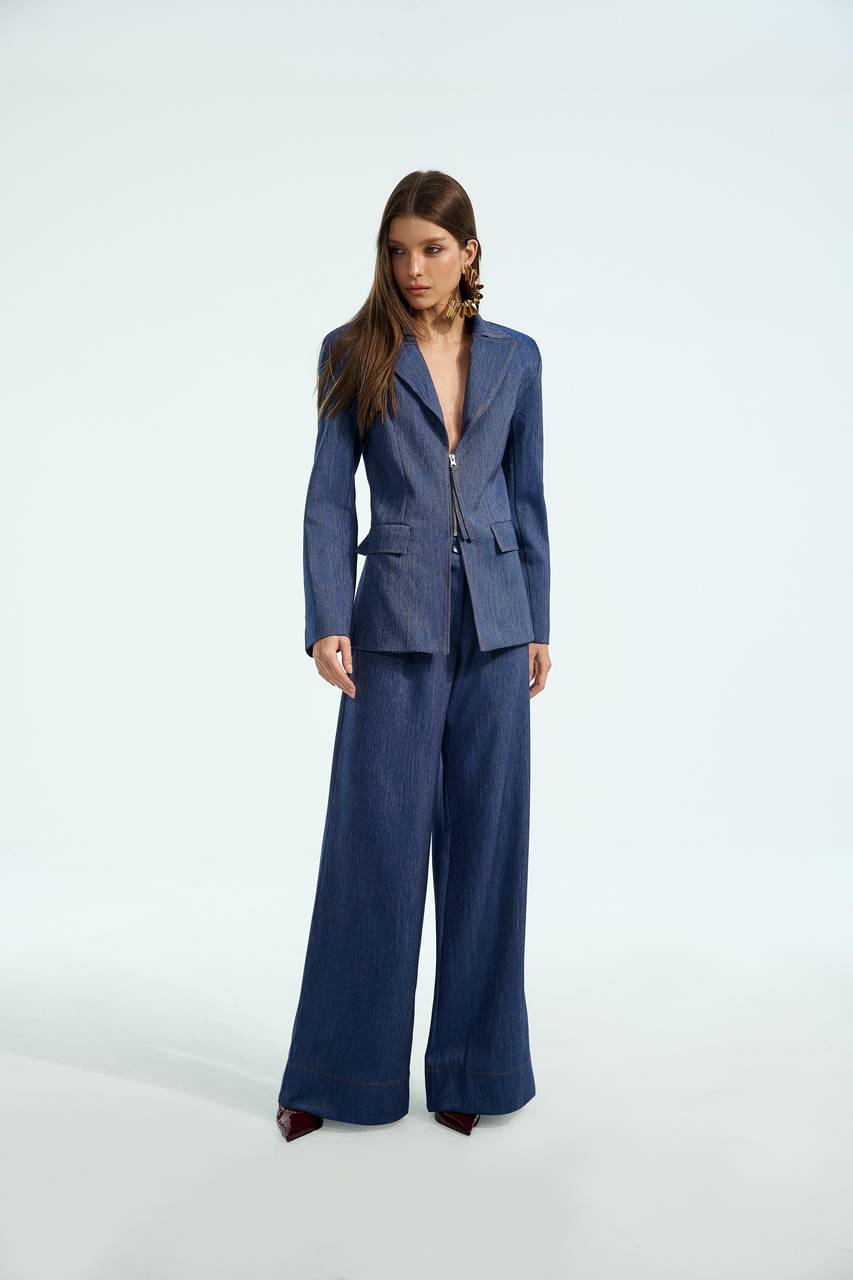 Blazer Alfaiataria Denin - Azul Jeans BLZ0011AZ JEANS