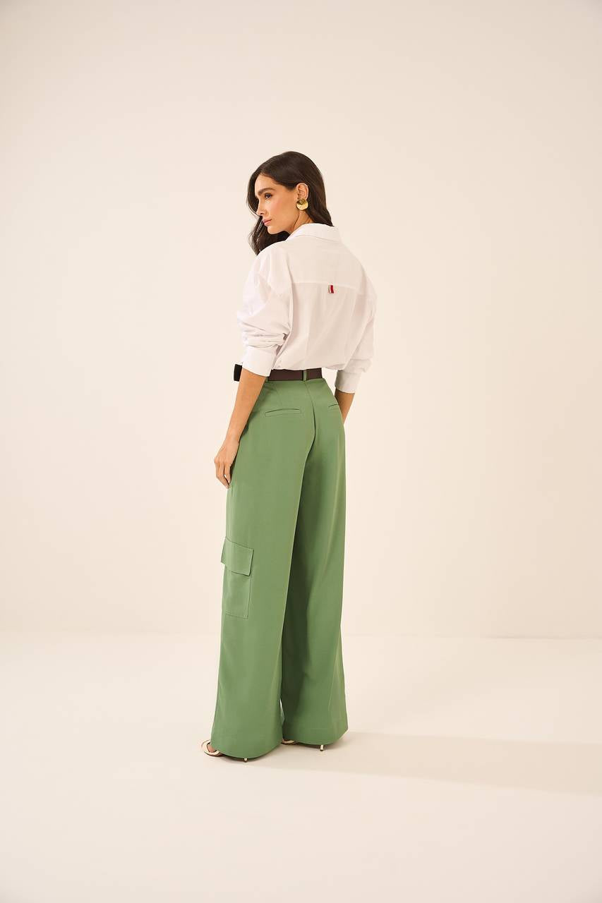 Calça Alfaiataria Bolsos Laterais - Caipirinha CAL0020CAI