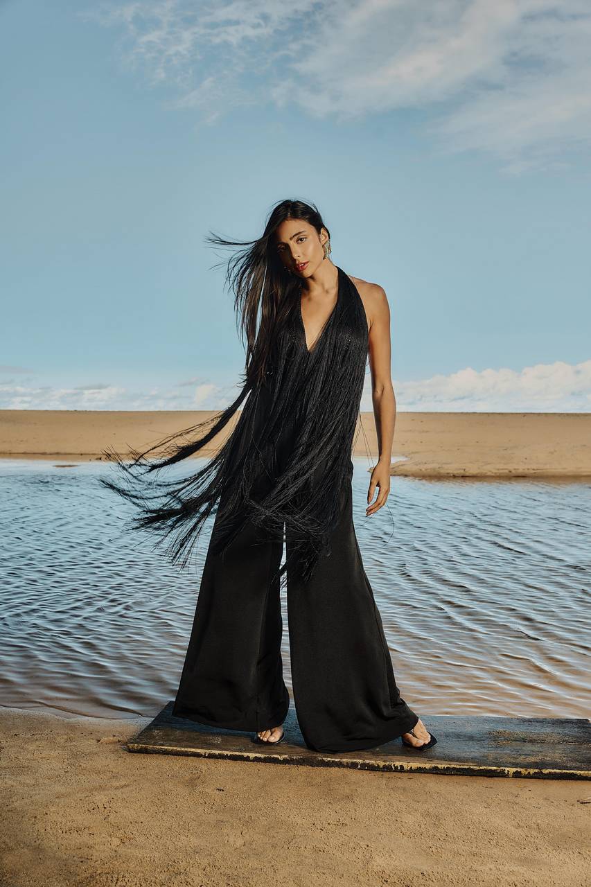 Top Franja - Preto TOP0012PTO