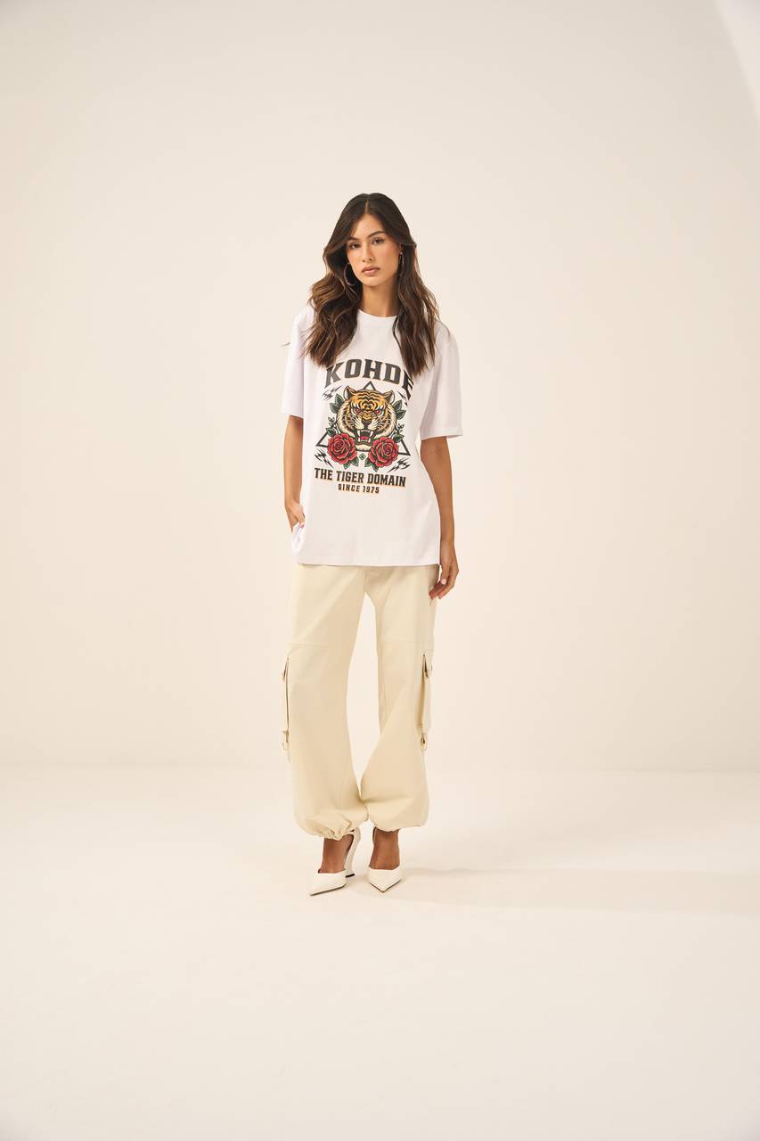 Tshirt Tigre - Branco BLU0006BRA