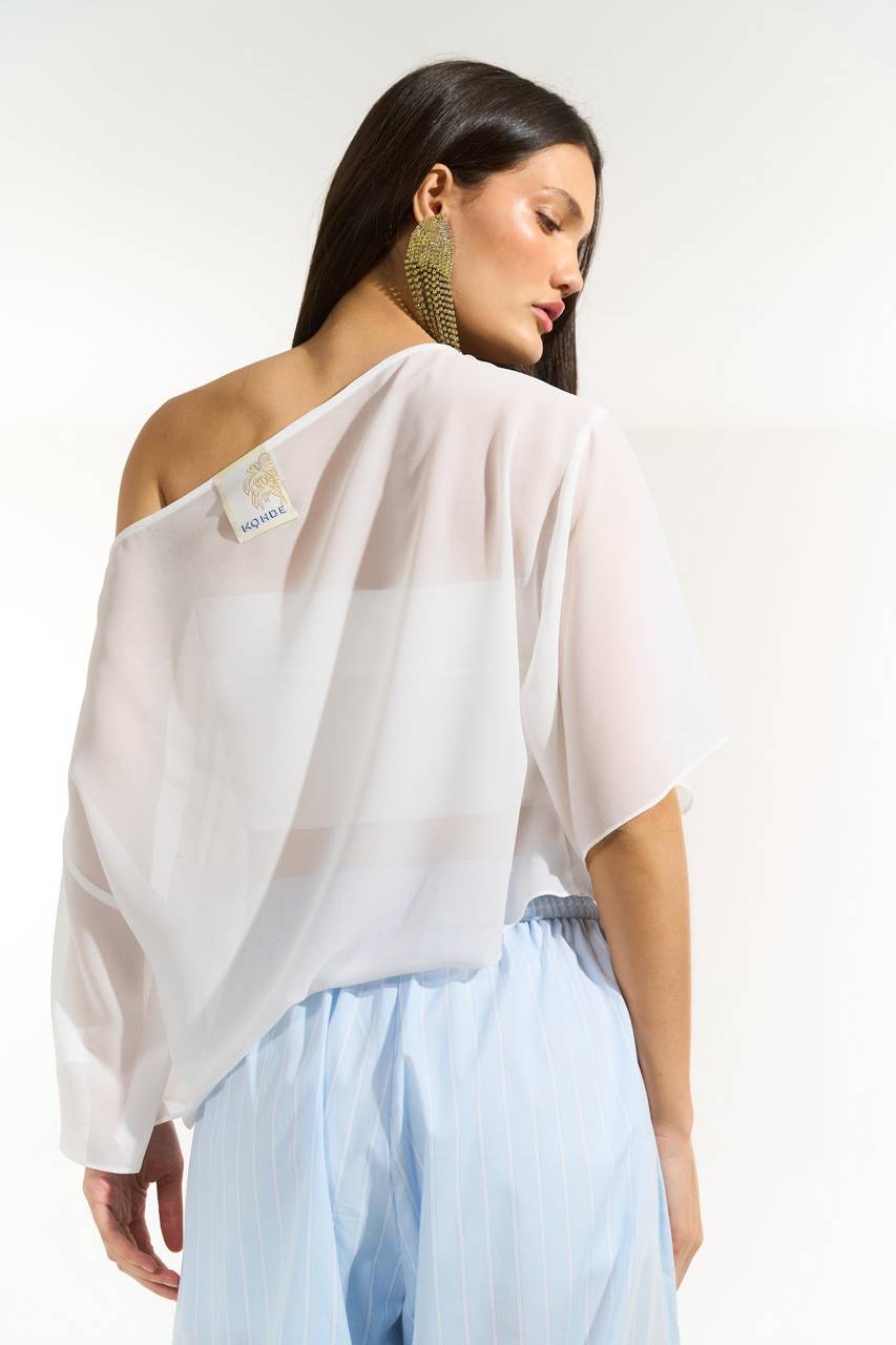 Blusa Over - Off White BLU0145OFF