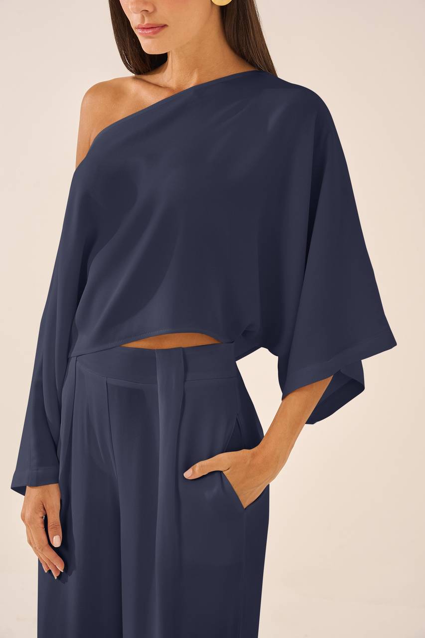 Blusa Ampla Solta - Marinho BLU0012MAR