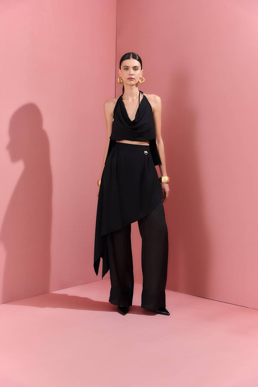Blusa Alça Degagê - Preto BLU0053PTO