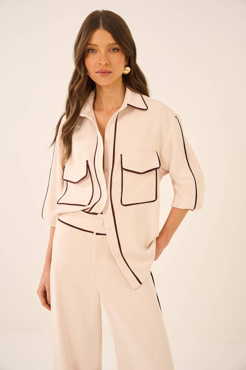 Camisa Vivo - Bege CAM0011BEG