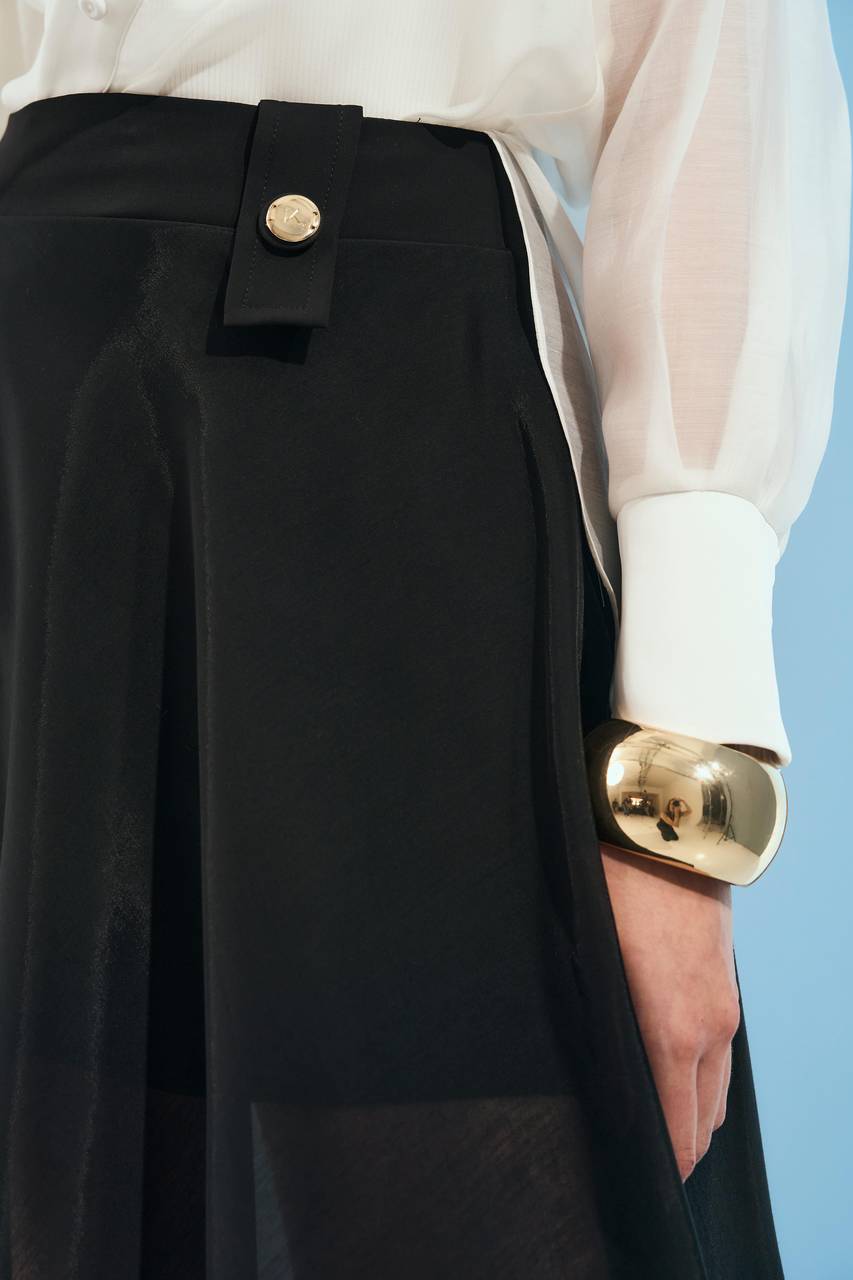 Camisa Liocel Transparente - Off White CAM0025OFF