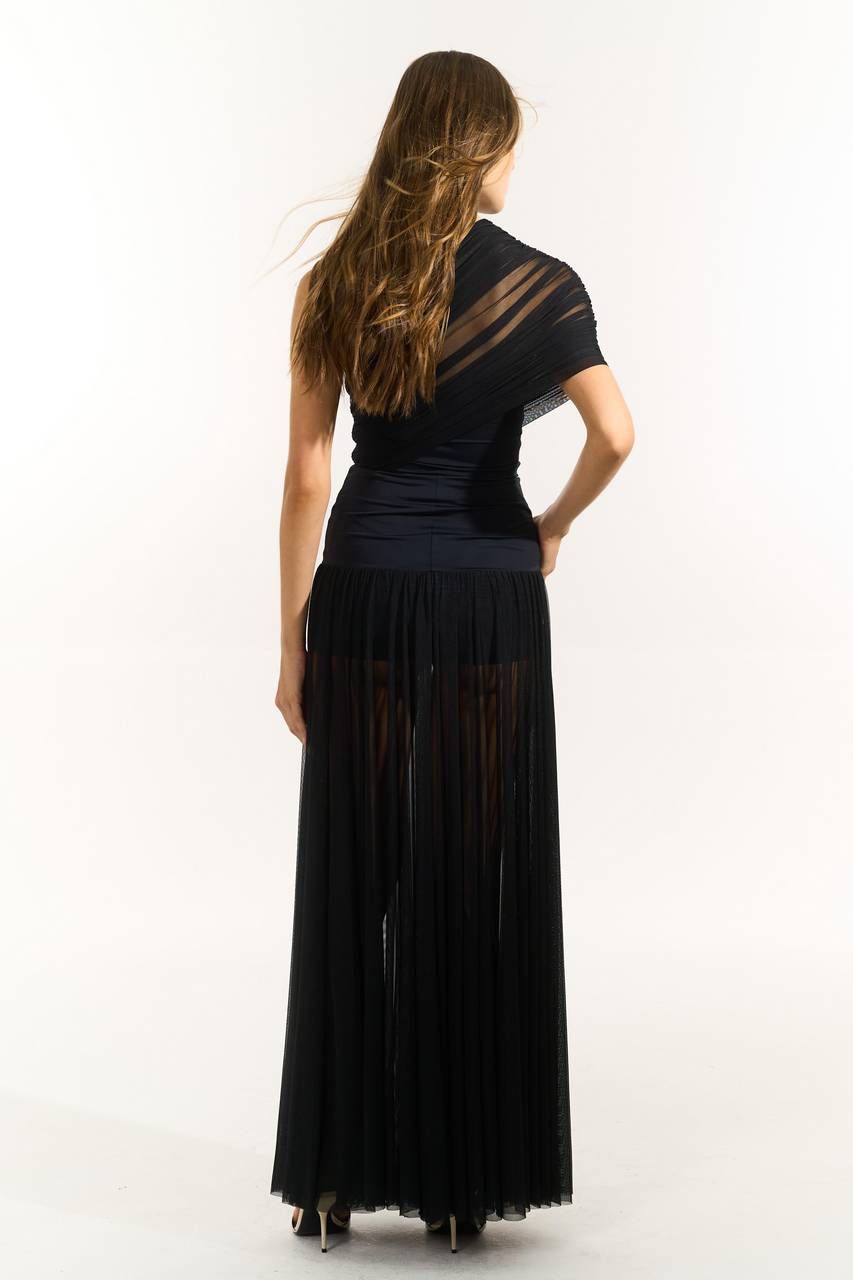 Saia Longa Tule - Preto SAI0058PTO