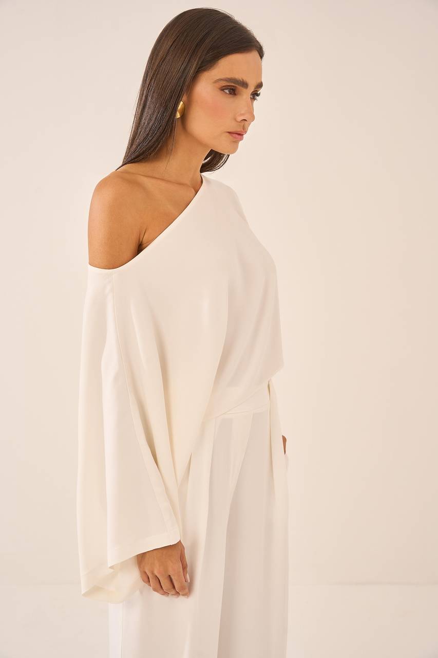 Blusa Ampla Solta - Off White BLU0012OFF