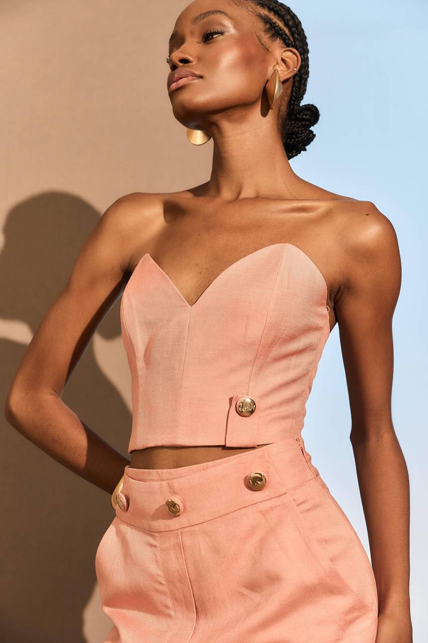 Top Linho - Peach TOP0011-PEA