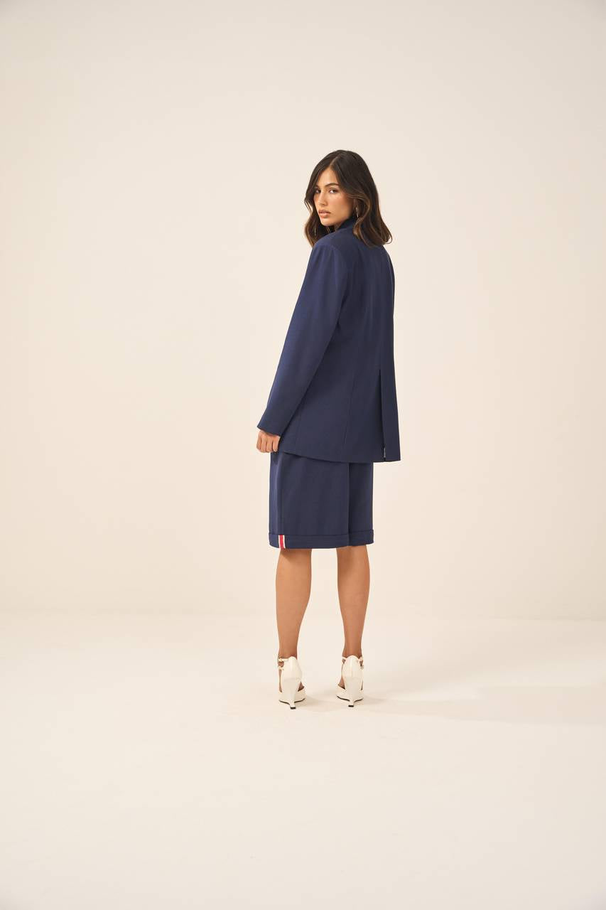 Blazer Alfaiataria Visco - Marinho BLZ0007MAR