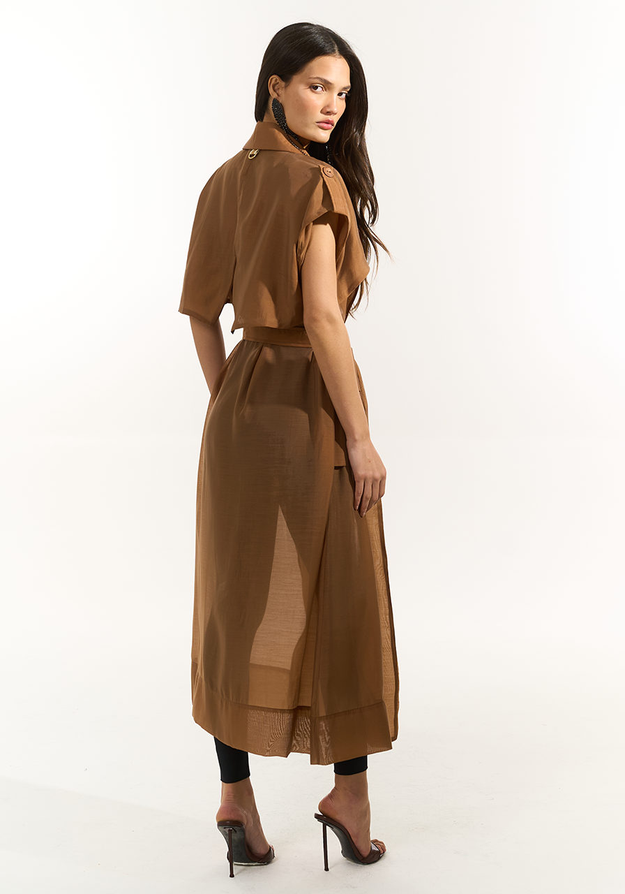 Casaco Trench Coat - Caramelo CAS0021CAR