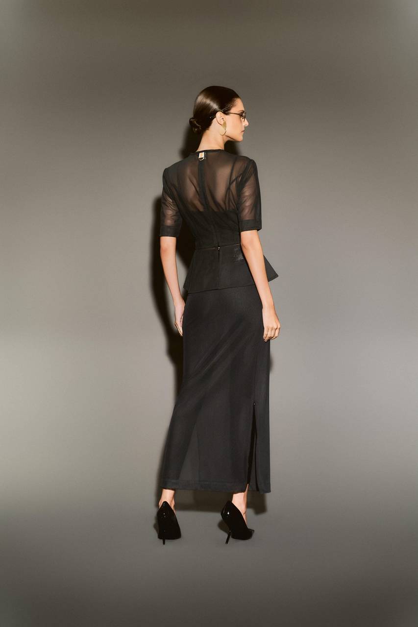 Blusa Basque Power - Preto BLU0090PTO