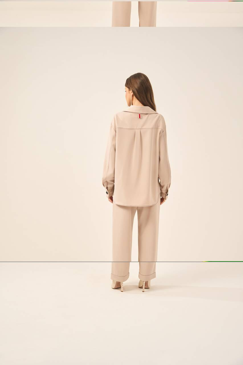 Calça Crepe - Areia CAL0013-ARE