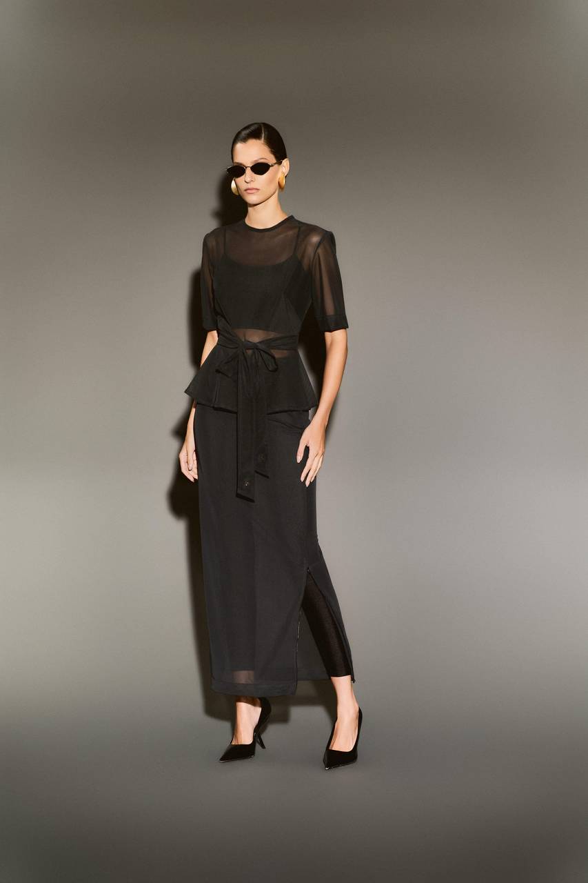 Blusa Basque Power - Preto BLU0090PTO