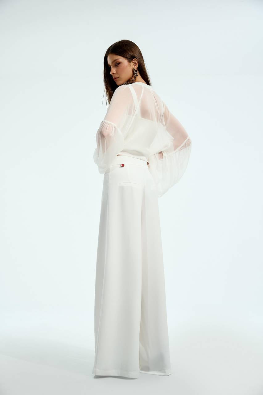Blusa Manga Balonê - Off White BLU0023OFF