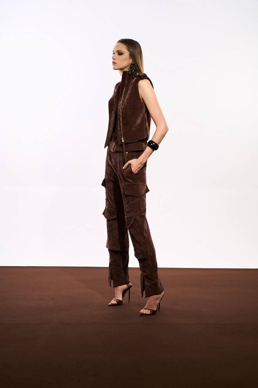 Colete Max Gola - Marrom COL0026MRO