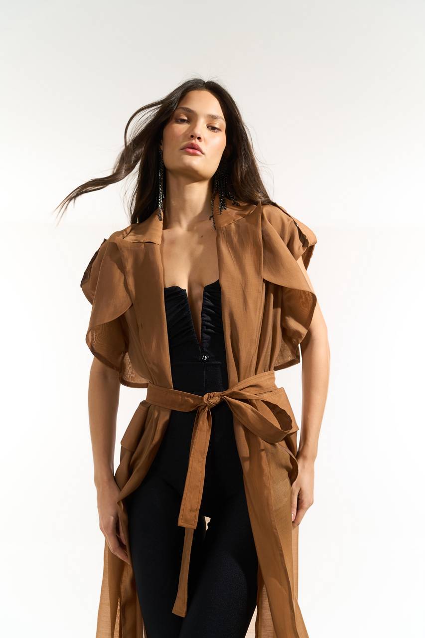 Casaco Trench Coat - Caramelo CAS0021CAR