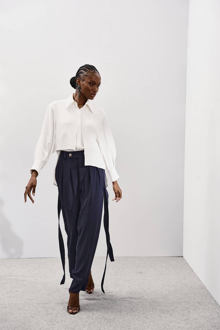 Camisa Frente Sobreposta - Off White CAM0031OFF