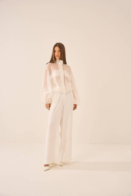 Jaqueta Bomber Over - Off White JAQ0002OFF