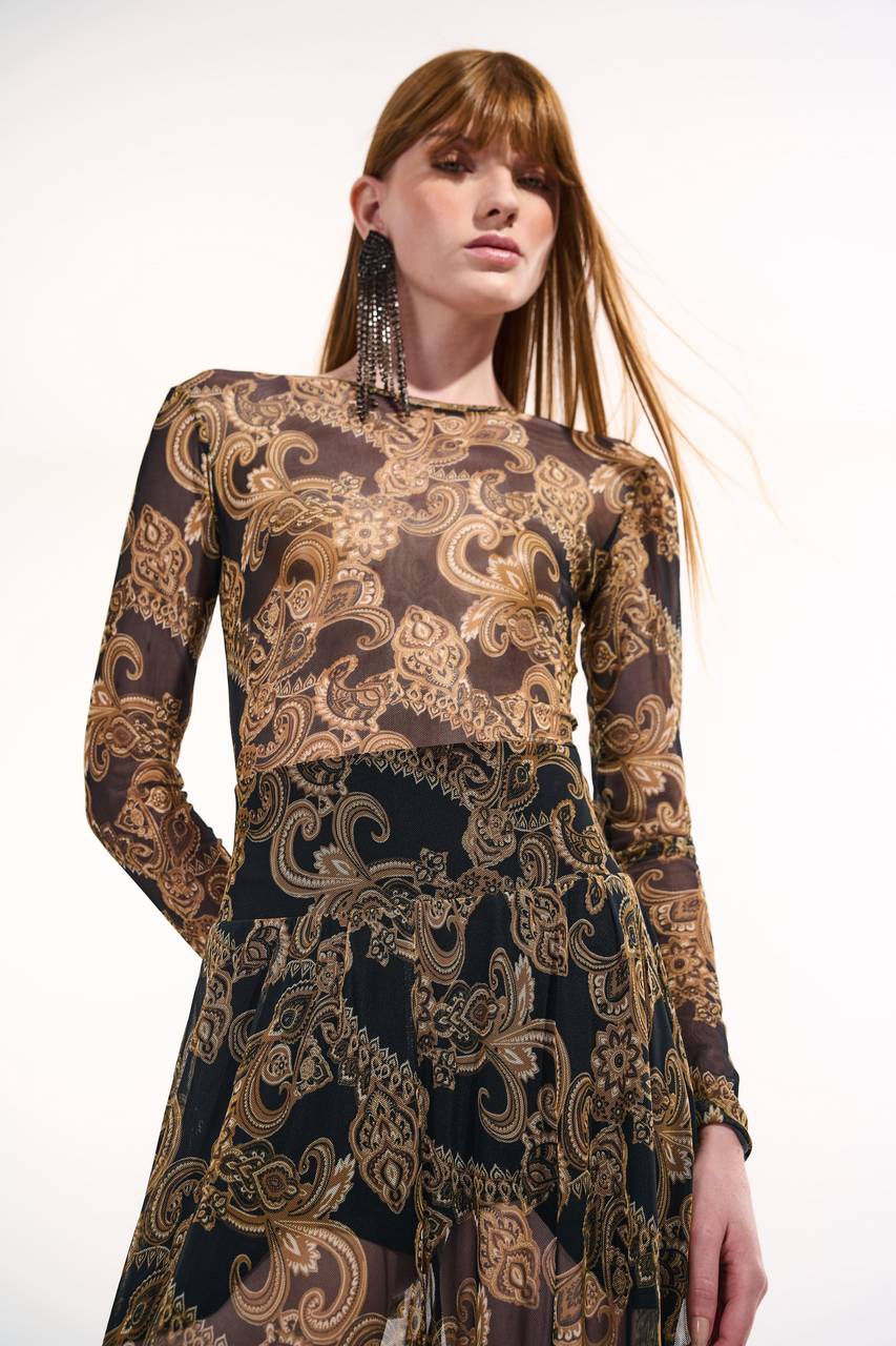 Body Estampa Paisley - Estampa Paisley BOD0039PAISL