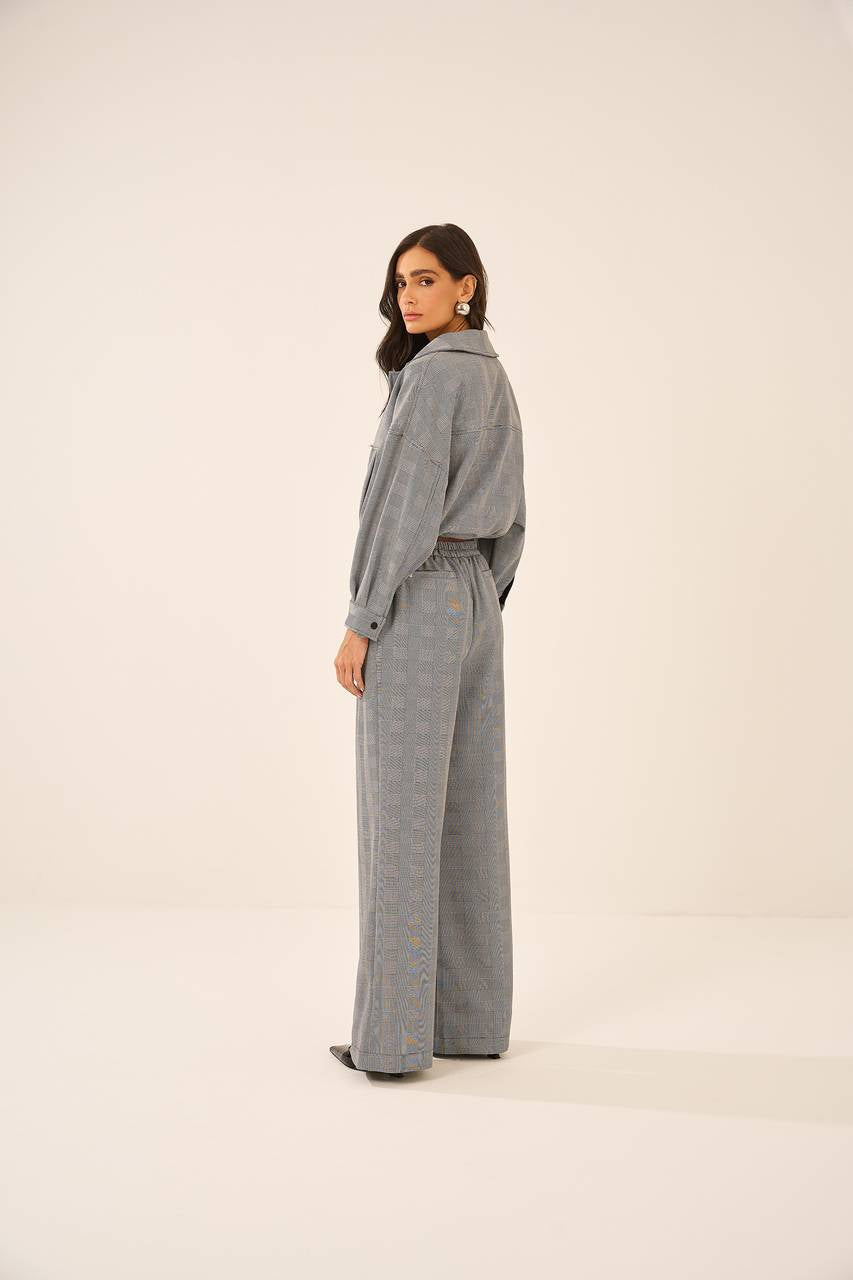 Calça Xadrez Alfaiataria - Xadrez CAL0023XAD