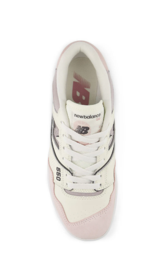 Tênis Unissex Nb550 - Branco/rosa TEN0006BR/RS
