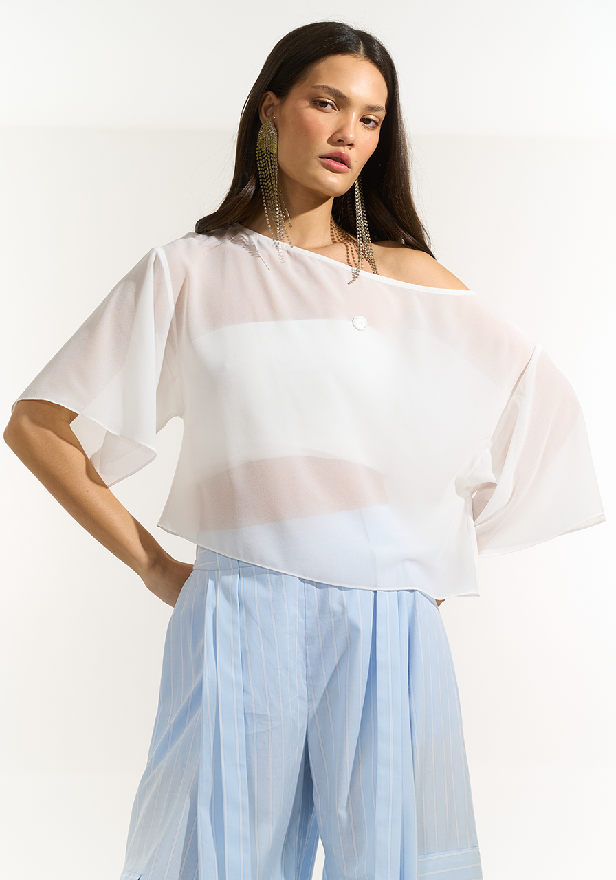 Blusa Over - Off White BLU0145OFF