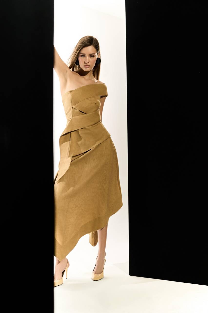 Top Corselet Tiras Duplas - Caqui TOP0005