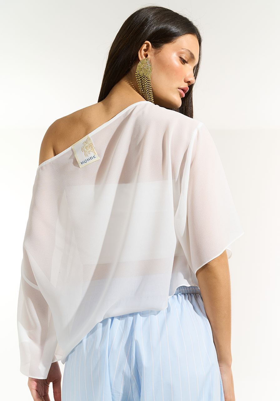Blusa Over - Off White BLU0145OFF
