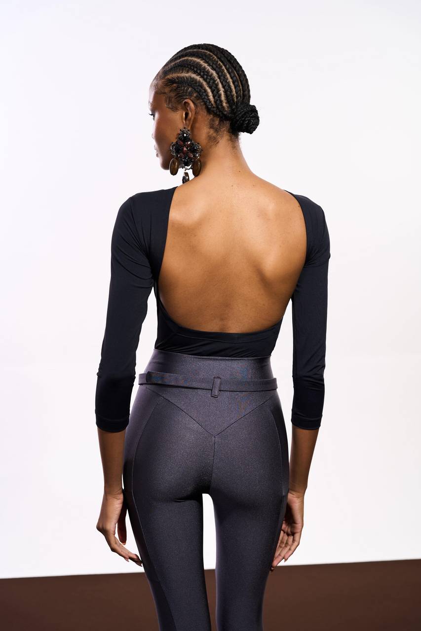 Body Decote Costas - Preto BOD0020PTO