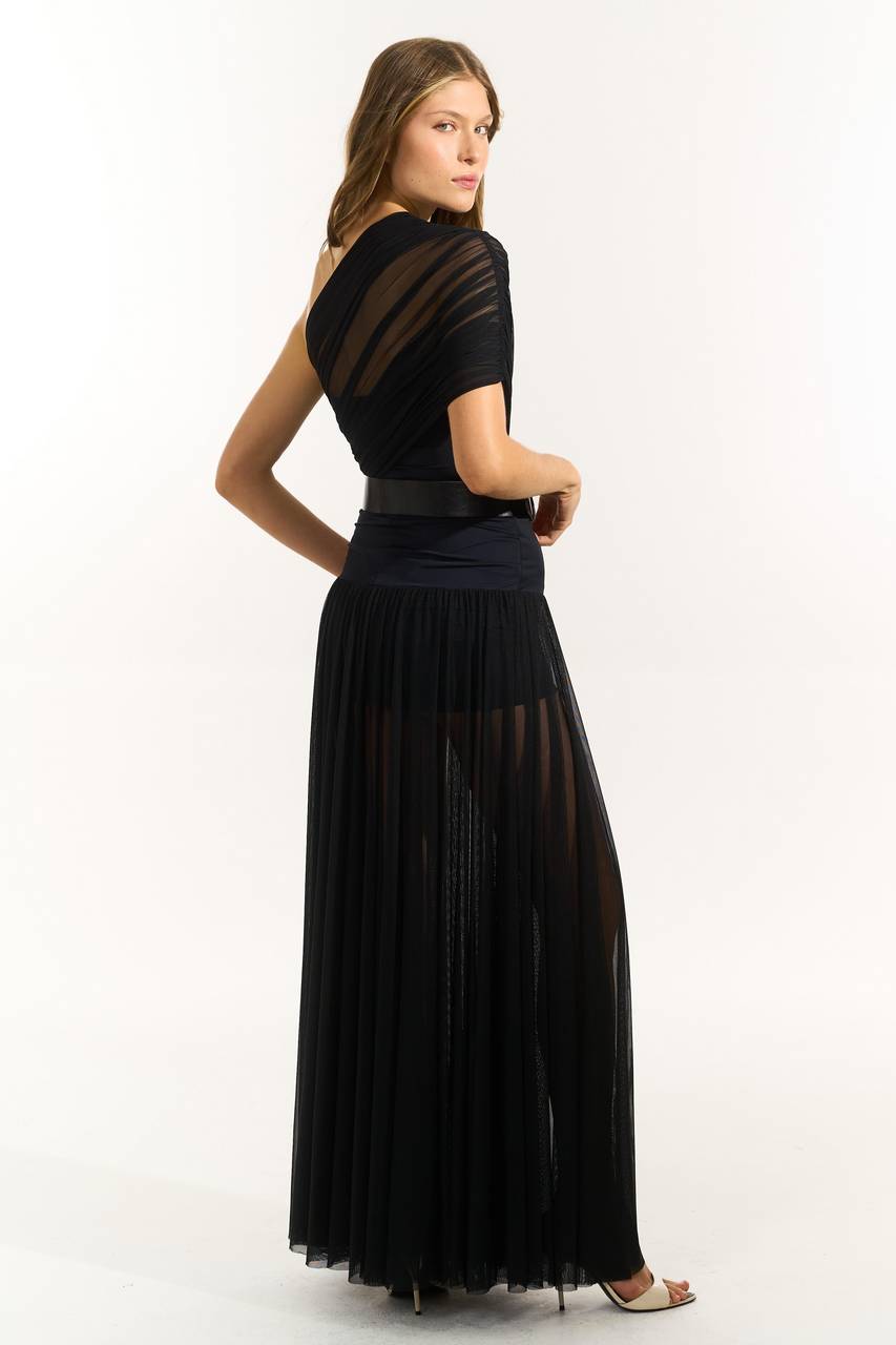 Saia Longa Tule - Preto SAI0058PTO