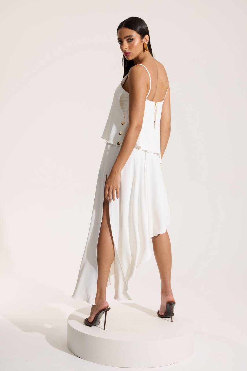 Saia Midi - Off White SAI0037OFF