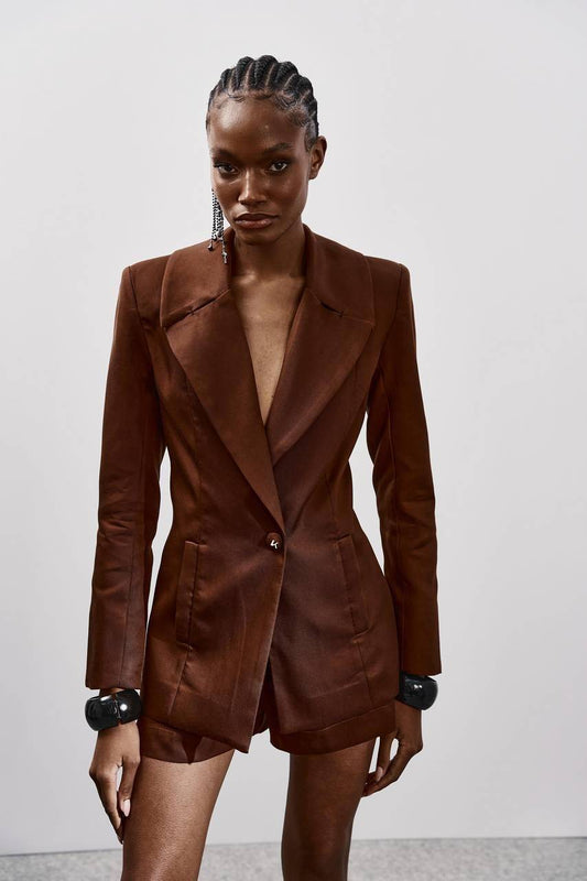 Blazer Liocel - Marrom BLZ0032MRO