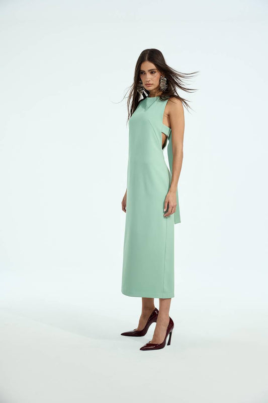 Vestido Midi Em Crepe - Caipirinha VES0018CAI