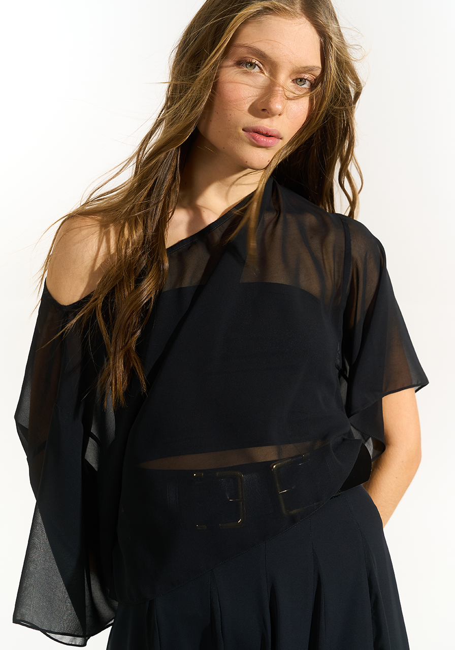 Blusa Over - Preto BLU0145PTO