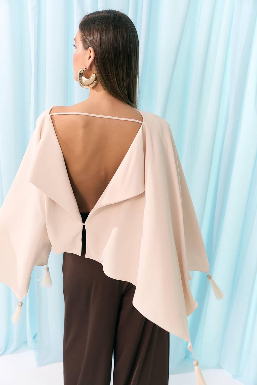 Blusa Ampla - Bege BLU2009